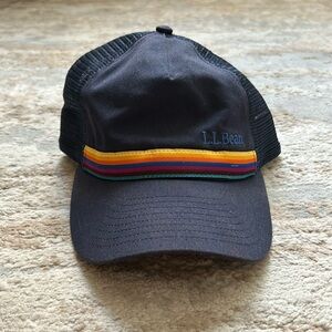 Men’s L.L. Bean Navy Blue Trucker Hat